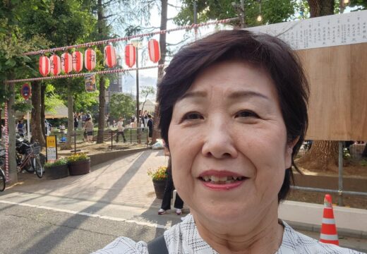 都営臨海町5丁目団地と小島町会の夏祭りへ（画像1）