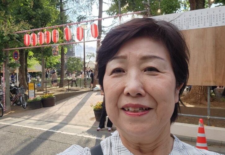 都営臨海町5丁目団地と小島町会の夏祭りへ（画像1）