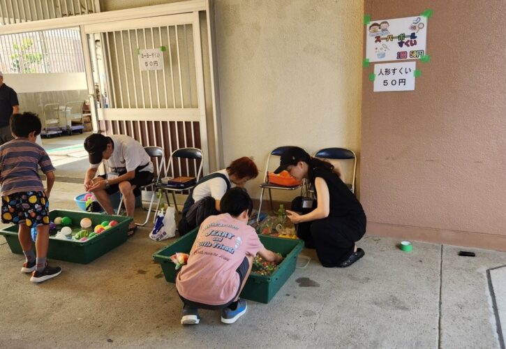 自治会とイベント委員会の共催で葛西住宅夏まつり（画像1）